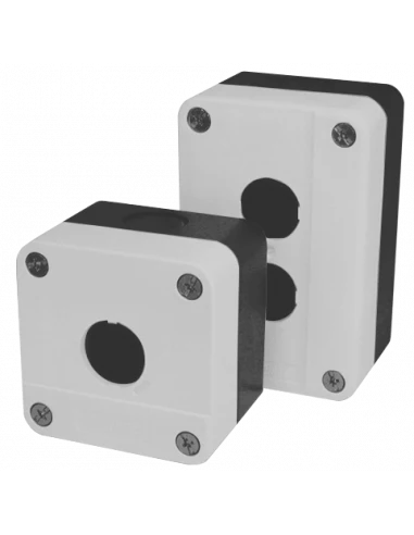 Altech 4003I11 Enclosure, 6 Hole, Therm Plas.