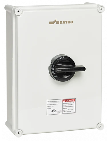 Altech KEM3100UL98 POLYCARBONATE ENCL. SWITCH, 3 POLE