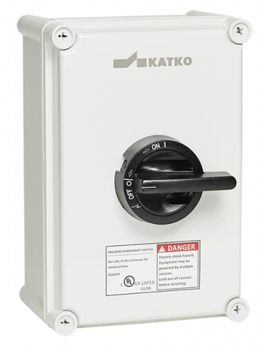 Altech KEM360UL98 POLYCARBONATE ENCL. SWITCH, 3 POLE