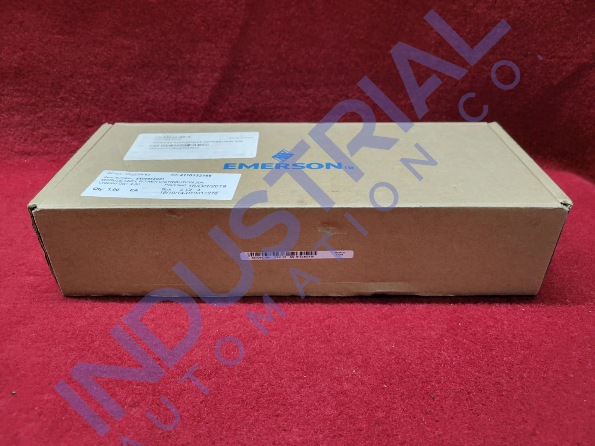 Emerson Ovation 5X00843G01