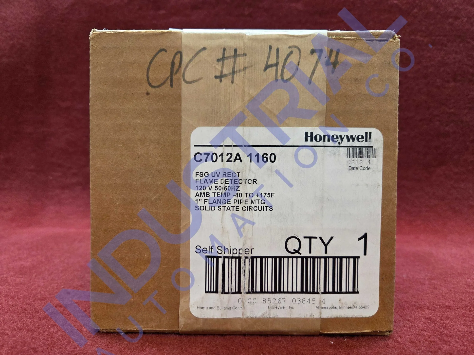 Honeywell C7012A1160