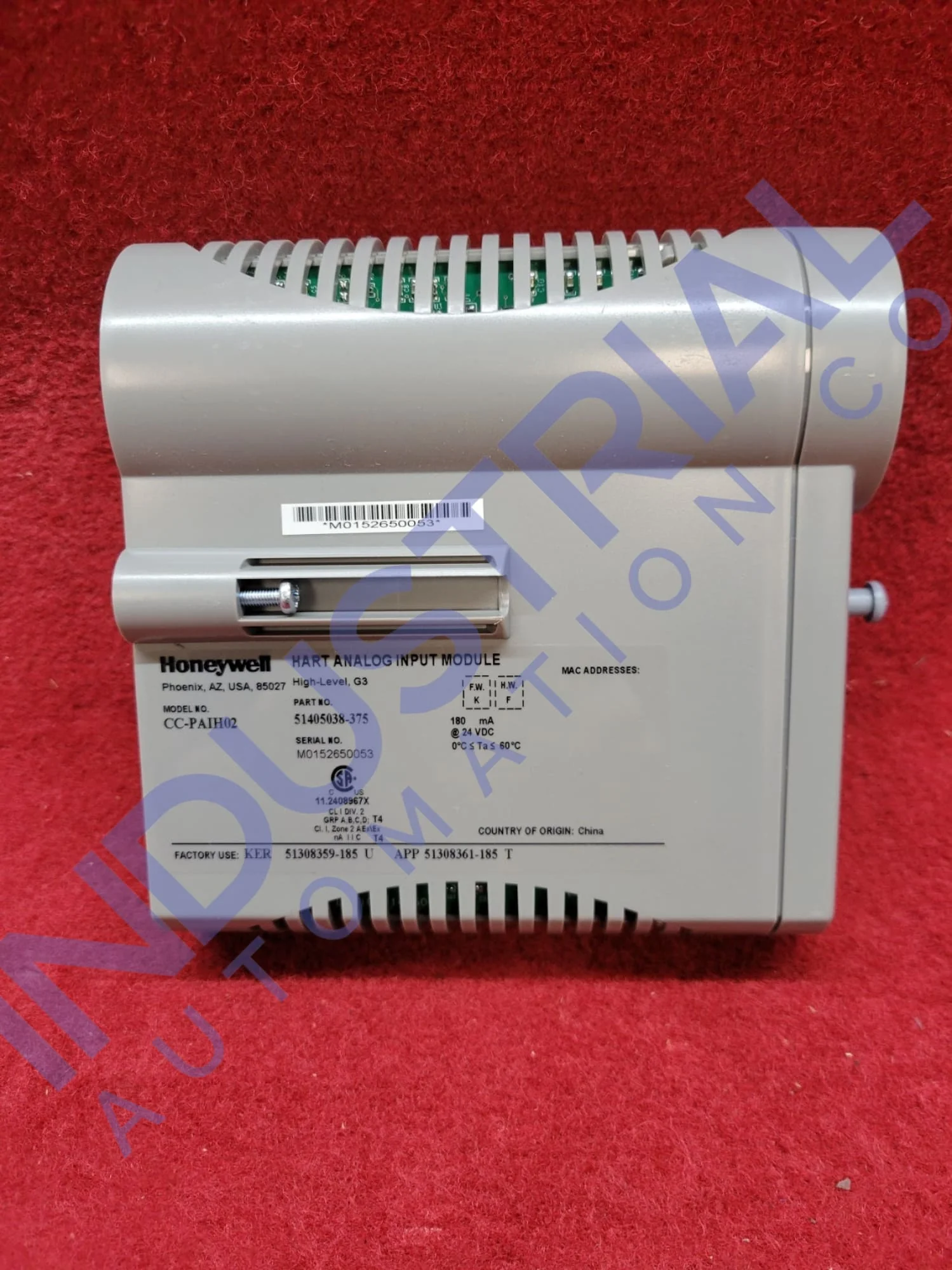 Honeywell CC-PAIH02 51405038-375