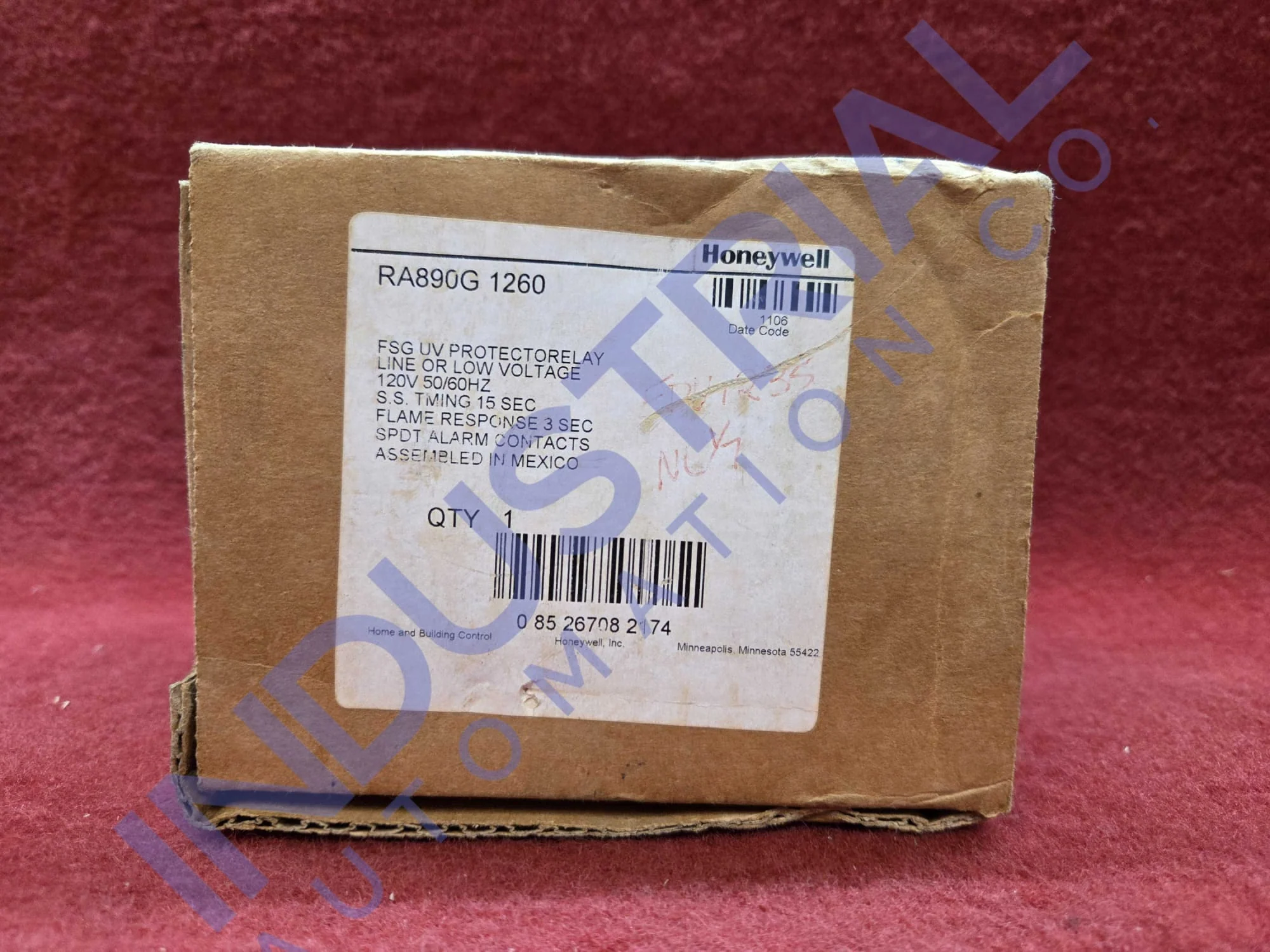 Honeywell RA890G1260