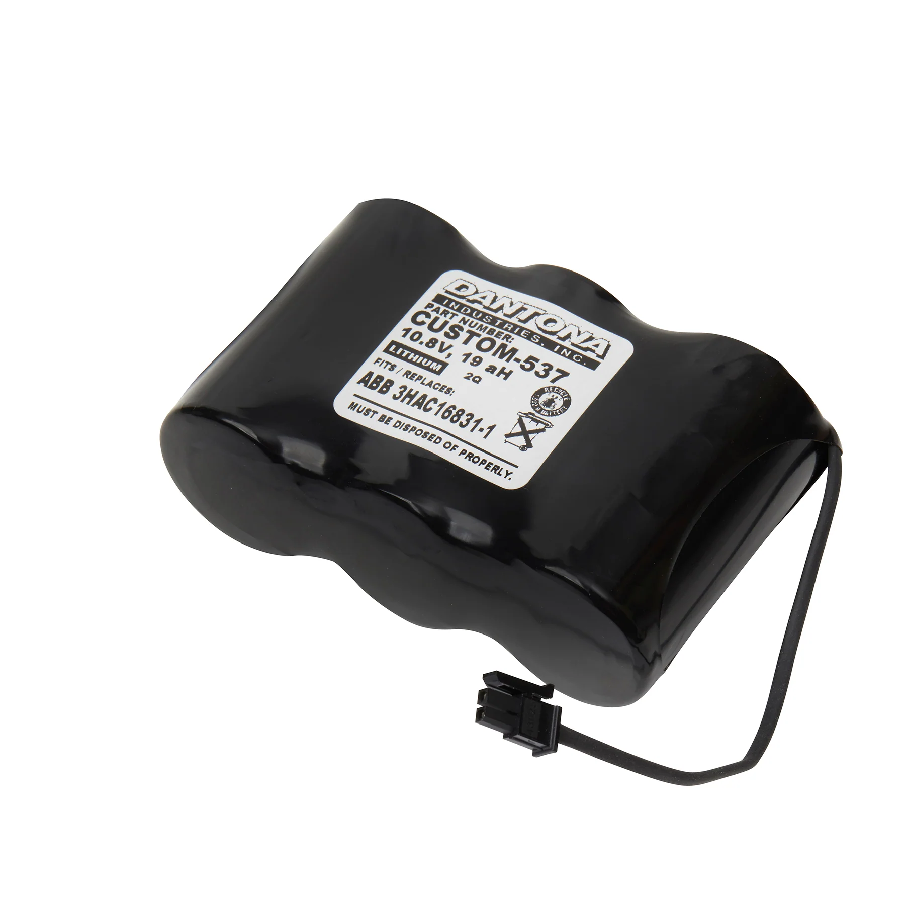 Replacement Battery for the ABB 3HAB9999-1 - 10.8V 19000mAh Lithium