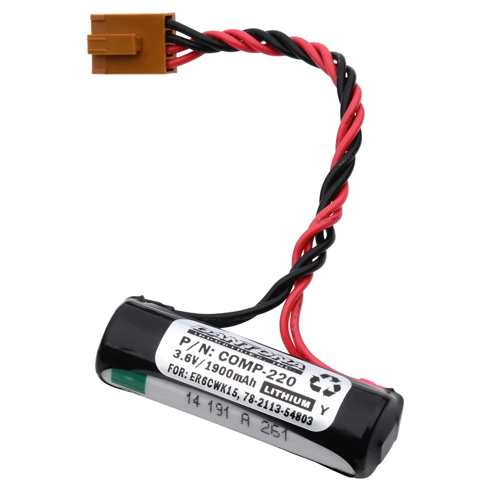 Replacement Battery for the Cutler Hammer 78-2113-54803 - 3.6V 1900mAh Lithium