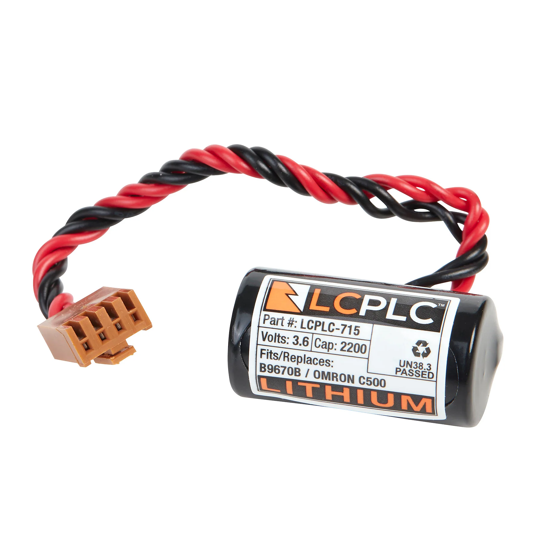 Replacement Battery for the Dantona COMP-158 - 3.6V 2100mAh Lithium