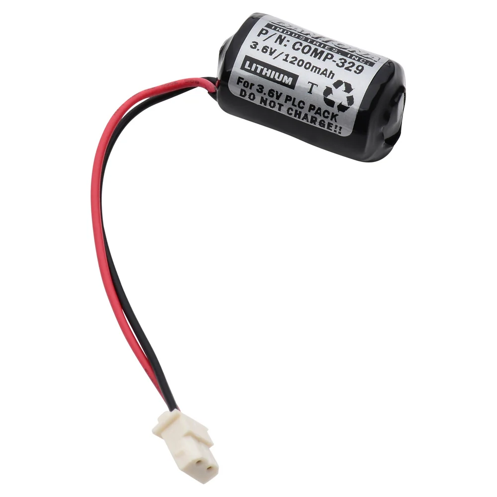 Replacement Battery for the Delta DVPABT01 - 3.6V 800mAh Lithium