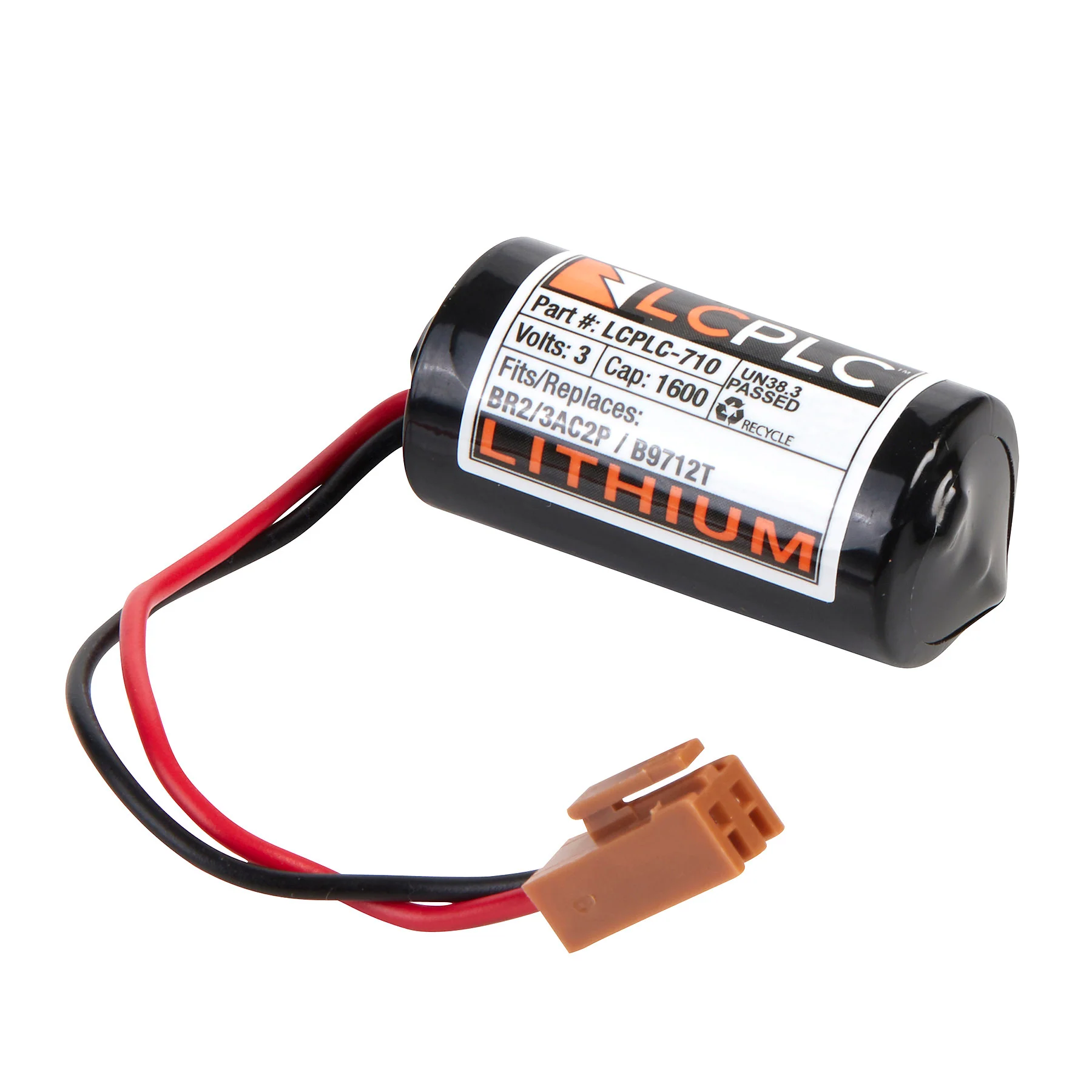 Replacement Battery for the GE Fanuc A06B - 3V 1200mAh Lithium
