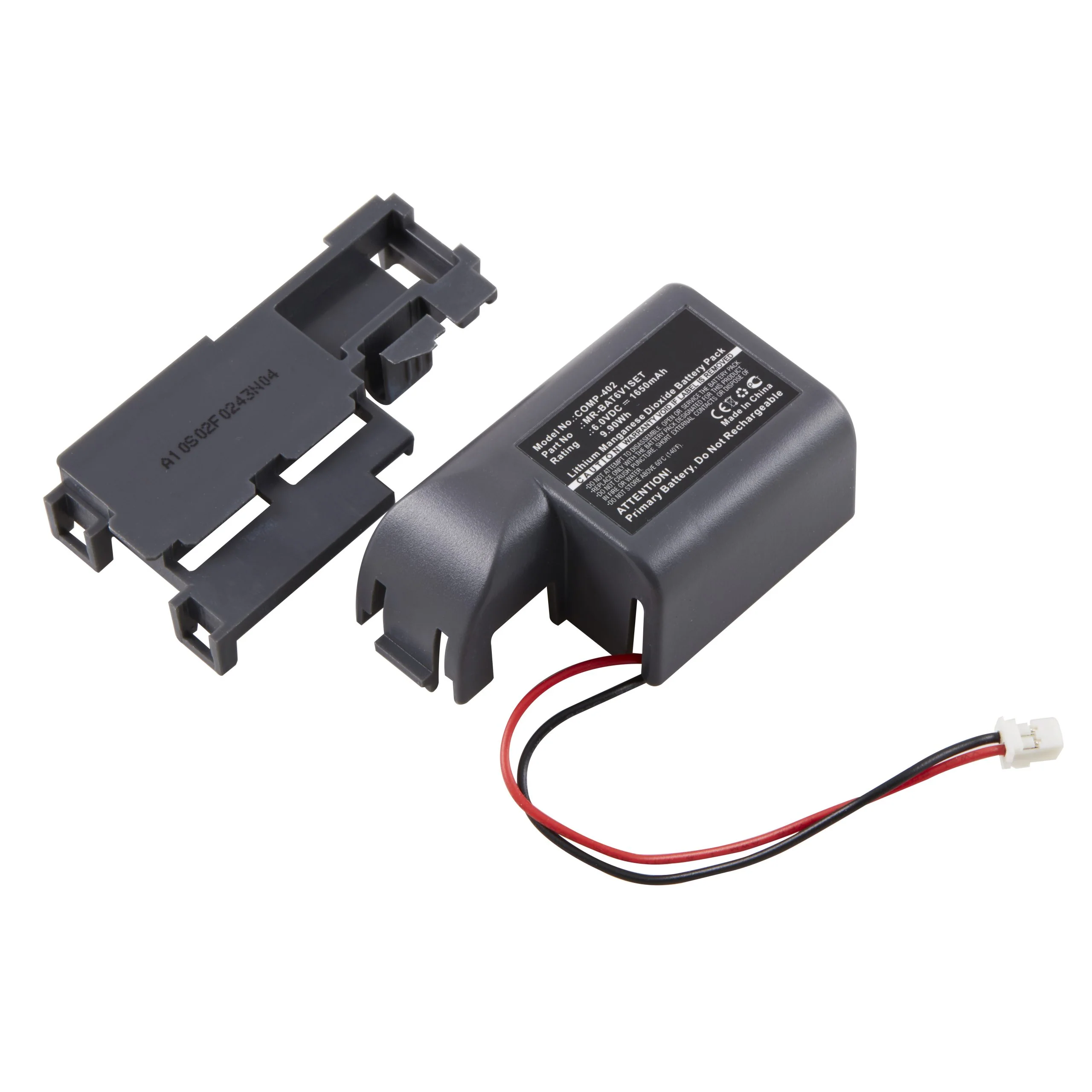 Replacement Battery for the Mitsubishi MR-BAT6V1 - 6V 1650mAh Lithium