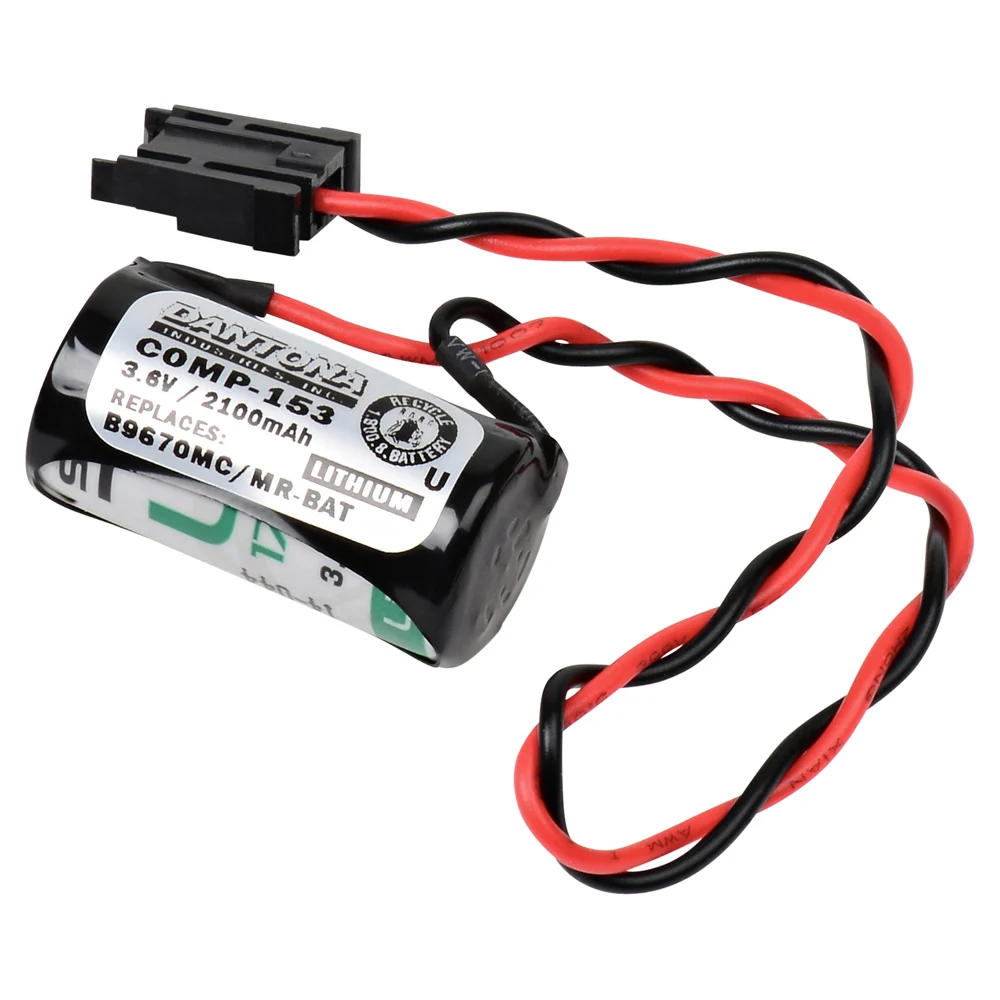 Replacement Battery for the Mitsubishi MR-JBAT - 3.6V 2100mAh Lithium
