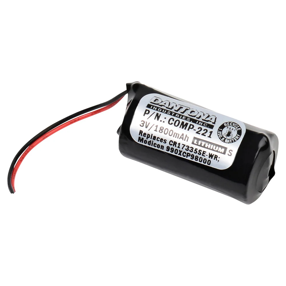 Replacement Battery for the Modicon 140CPU65150 - 3V 1800mAh Lithium