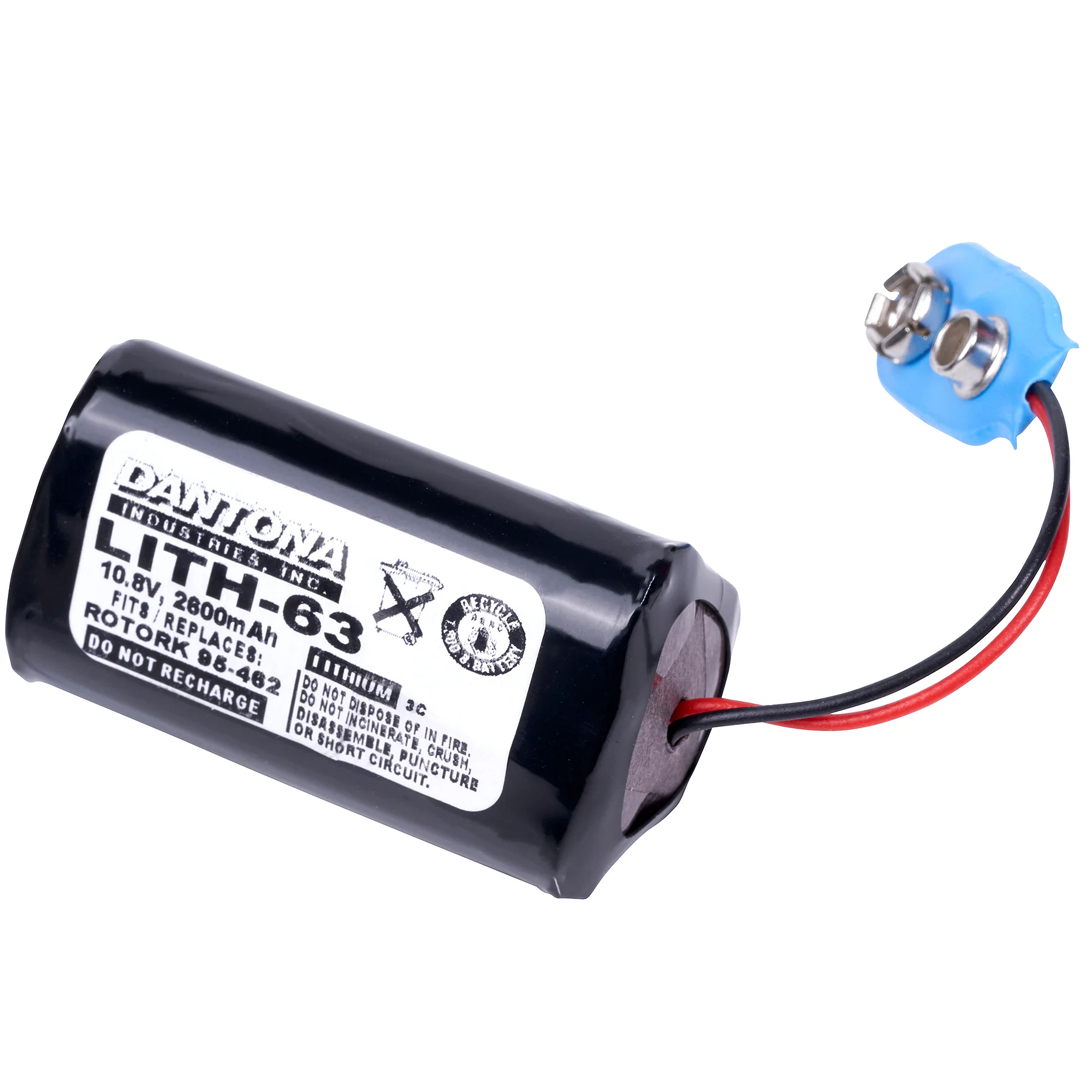 Replacement Battery for the Rotork 95-462 - 9V 2600mAh Lithium