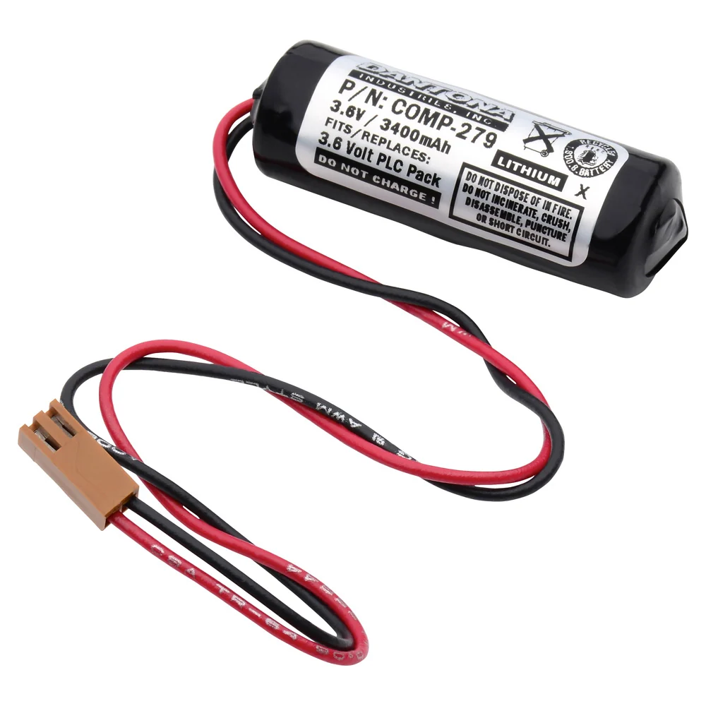 Replacement Battery for the Saft LS17500-DSR - 3.6V 3600mAh Lithium