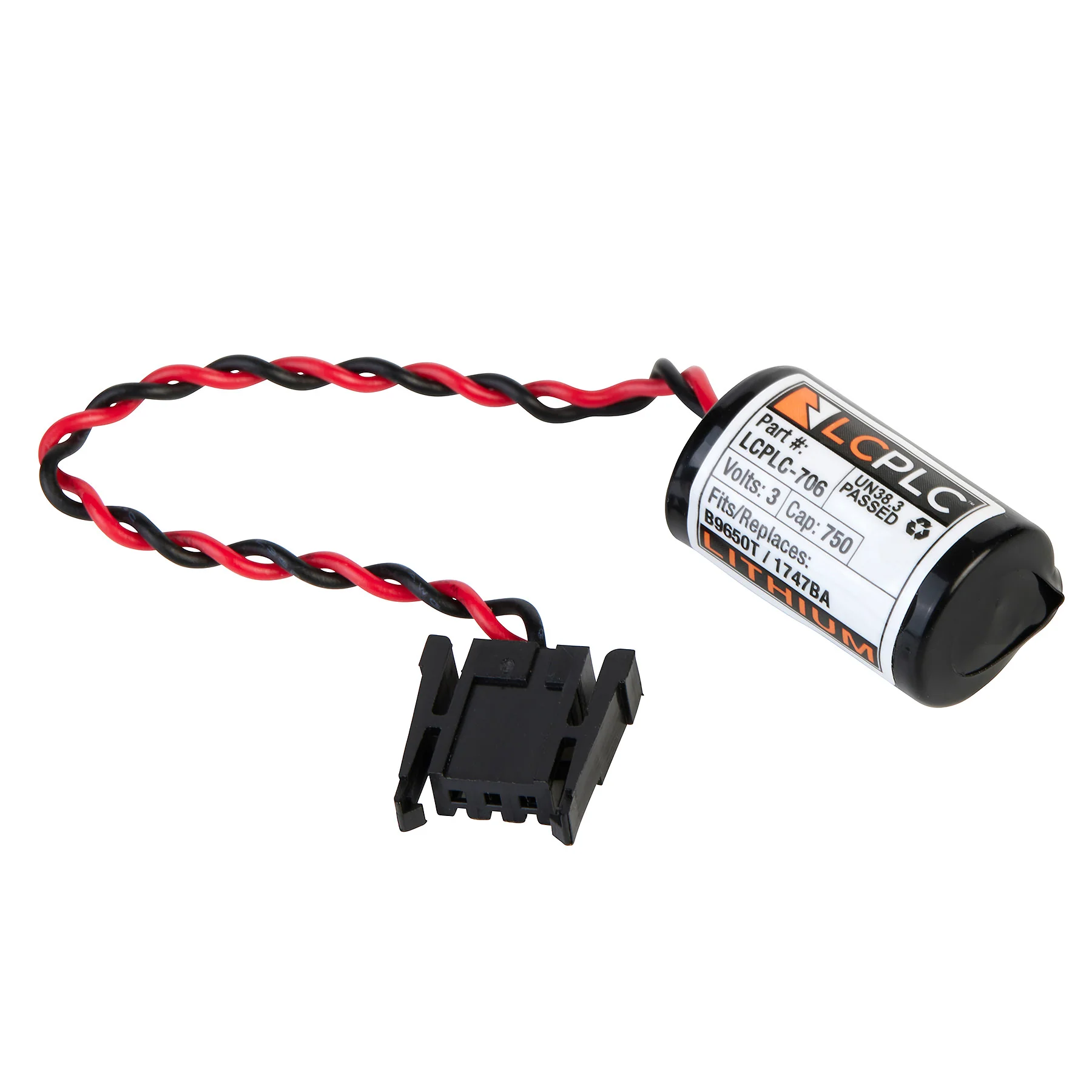 Replacement Battery for the Sanyo CR14250SE-TC23-1 - 3V 750mAh Lithium