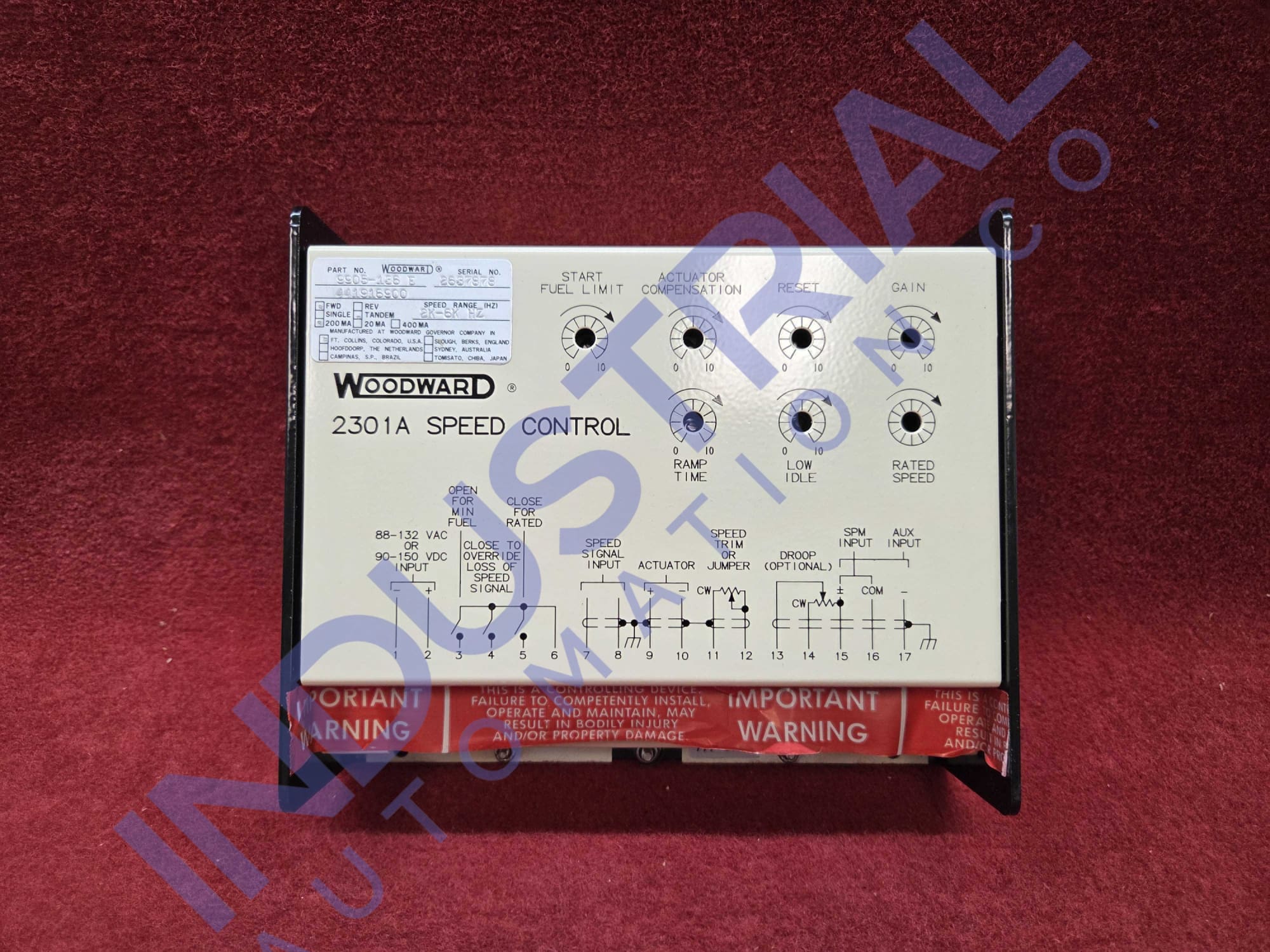Woodward 2301A / 9905-136